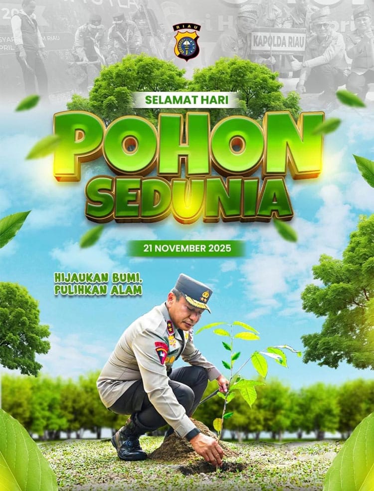 Program Green Policing, Ketua PII Riau: Bisa Ditiru Daerah Lain untuk Jaga Hutan 2 program green policing ketua pii riau bisa ditiru daerah lain untuk jaga hutan 1
