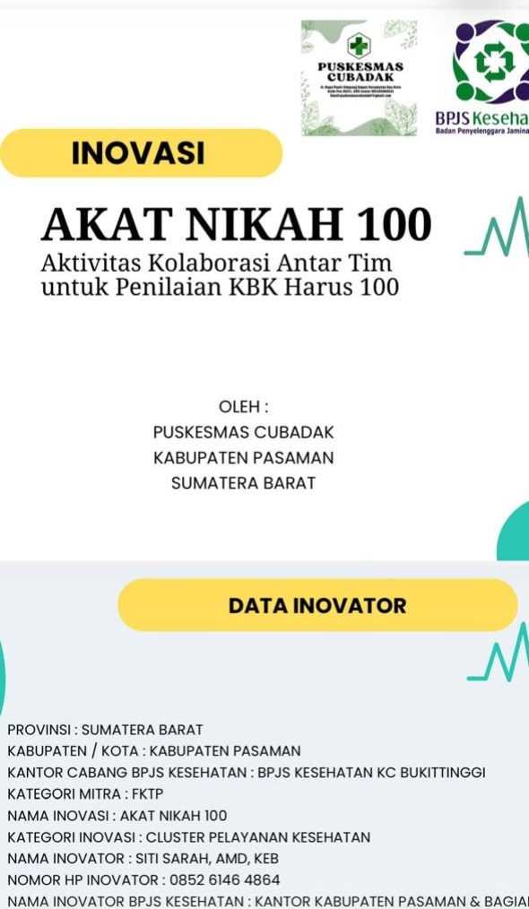 Puskesmas Cubadak Raih Penghargaan Kepatuhan Tertinggi dari BPJS Kesehatan 2 IMG 20260525 201125