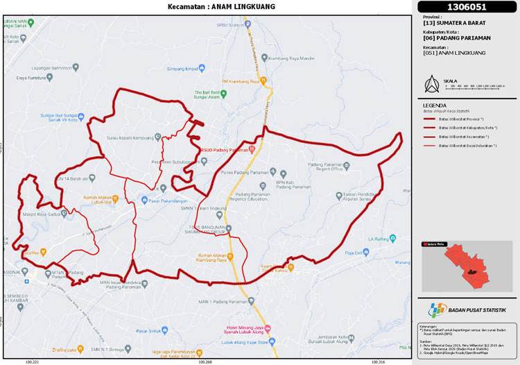 profil kecamatan anam lingkuang di kabupaten padang pariaman 1 profil kecamatan anam lingkuang di kabupaten padang pariaman 1