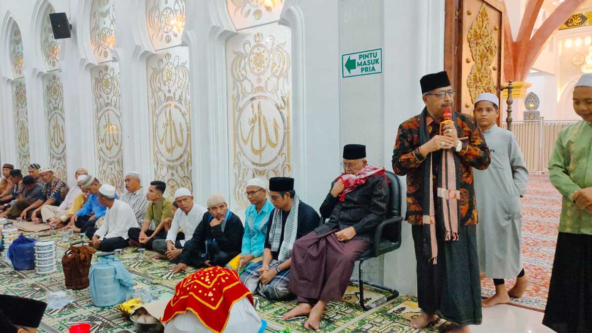 pengurus dan jemaah mjhs padang pariaman silaturahmi jelang ramadan