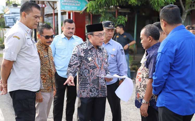 Ilustrasi interaktif yang memberikan perspektif baru tentang Pelebaran Jalan Maransi.