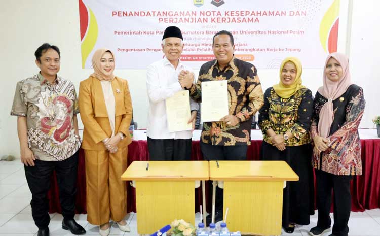 Gambar eksklusif yang menyoroti fenomena Pemko Pariaman dan UNAS PASIM Bandung,Saga Saja Plus.