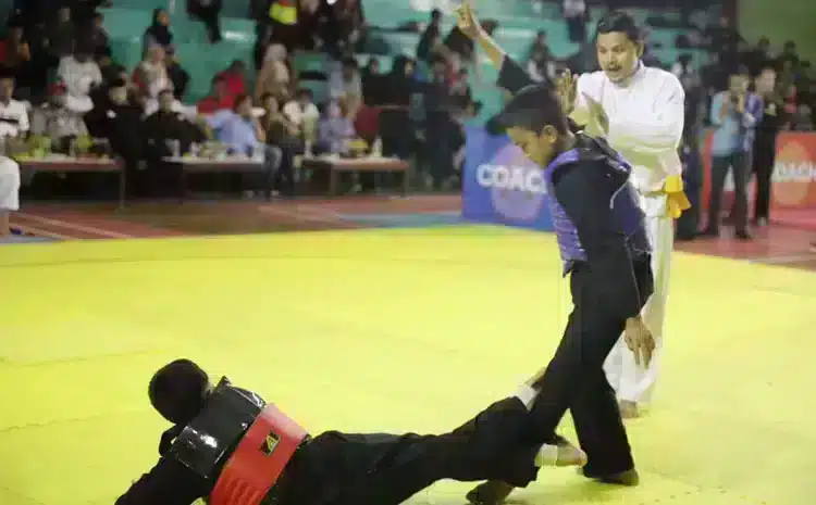 Foto dokumentasi peristiwa terbaru terkait Kejuaraan Pencak Silat Wali Kota Cup 2025,Kejuaraan Pencak Silat di Padang.