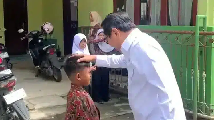 Foto dokumentasi dari peristiwa besar yang melibatkan Bupati Padang Pariaman Sidak 2 Sekolah.
