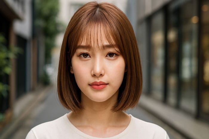 57 Model Rambut Wanita Paling Keren, Lengkap dengan Gambar 4 potongan rambut wanita korea 2