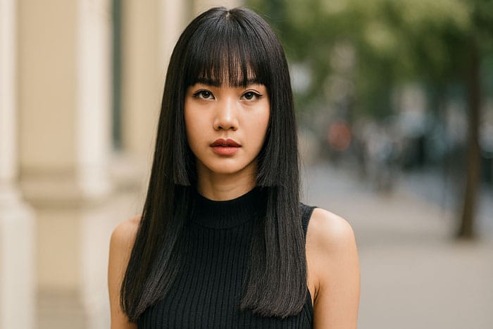 57 Model Rambut Wanita Paling Keren, Lengkap dengan Gambar 5 potongan rambut wanita korea 3