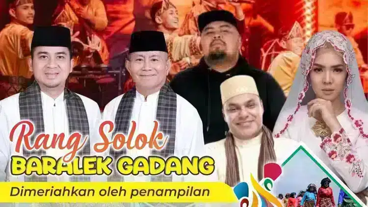 Gambar yang menggambarkan realitas sosial dari fenomena Rang Solok Baralek Gadang 2025,RSBG 2025.