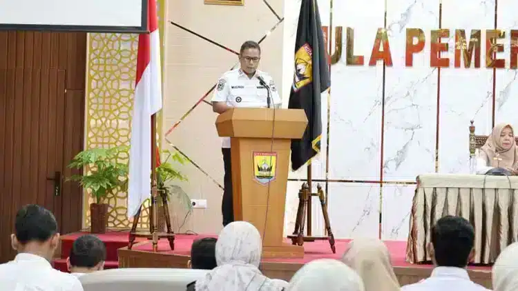 Visualisasi yang menunjukkan dampak langsung dari peristiwa Disiplin ASN.
