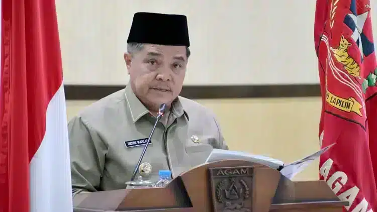 Tangkapan gambar eksklusif dari lokasi kejadian terkait Rancangan APBD Agam 2026.