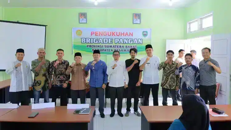 Gambar yang menggambarkan realitas sosial dari fenomena Kelompok Brigade Pangan.