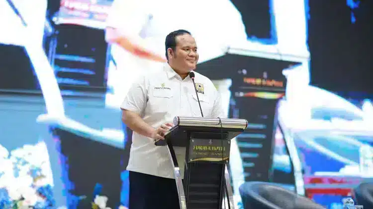 Gambar dokumentasi dari konferensi pers terkait Program Green Policing.