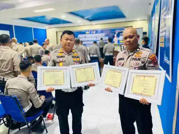 Tangkapan layar dari laporan resmi mengenai Polres payakumbuh.