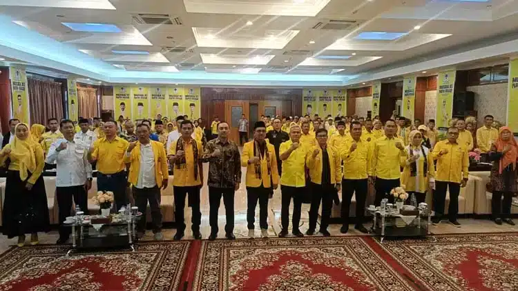 Potret unik dari perkembangan terbaru tentang Musda XI Partai Golkar Agam.