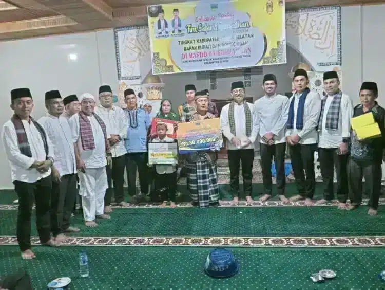 Tangkapan gambar eksklusif dari lokasi kejadian terkait Tim Safari Ramadan 1447 H,TSR Solok Selatan 2026,Safari Ramadan.