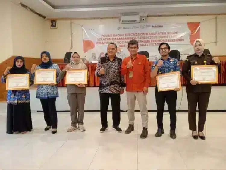 Visualisasi yang menunjukkan dampak langsung dari peristiwa BPS,Satu Data.