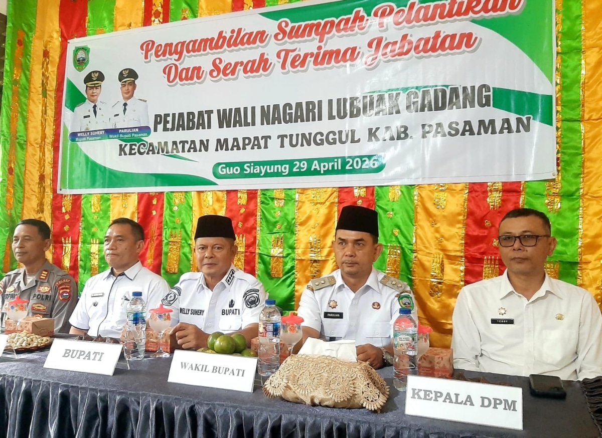 Gambar dokumentatif mengenai kejadian terbaru Penjabat Wali Nagari.