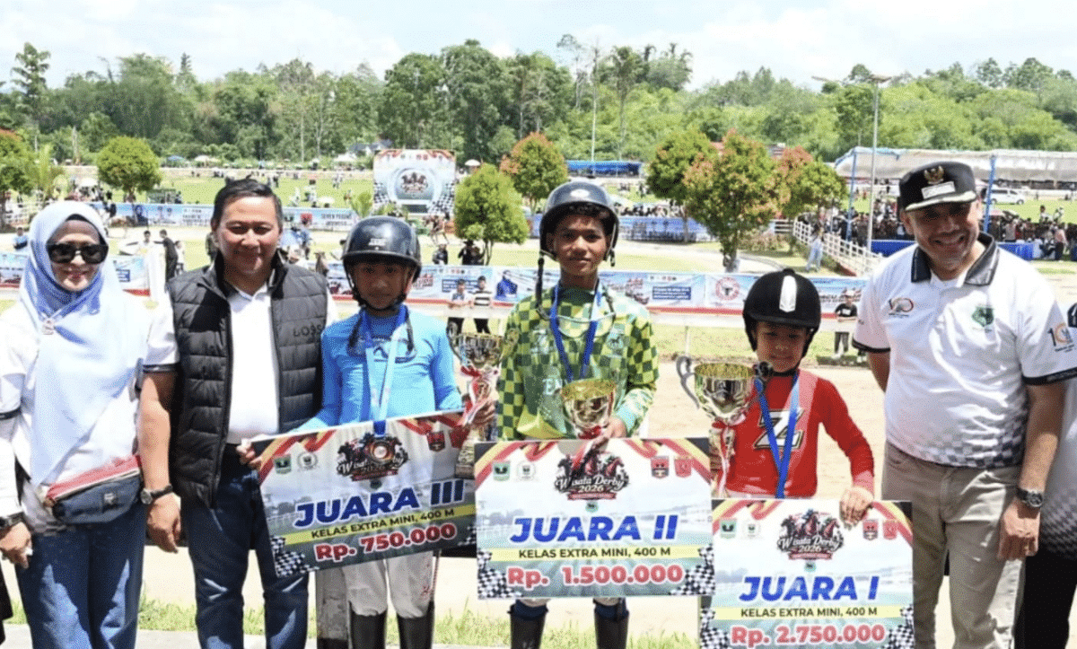 Ramlan Nurmatias Buka Pacu Kuda Wisata Derby Bukittinggi–Agam 2026, 80 Kuda Berlaga