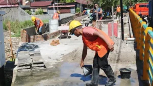Gambar yang merekam peristiwa penting seputar Jalur hijau di kawasan Batang Arau.