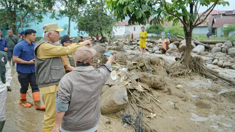 Gambaran umum peristiwa penting yang berkaitan dengan Banjir bandang Solok.