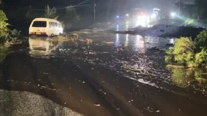 Galodo Terjang Kawasan Kantor Bupati Solok, 2 Dilaporkan Dinas Terdampak