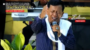 Visualisasi yang menggambarkan inti peristiwa Kunci gitar lagu Sapayuang Bajauah Hati.