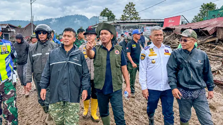 Visualisasi yang menunjukkan dampak langsung dari peristiwa Tanggap darurat bencana Kabupaten Solok.