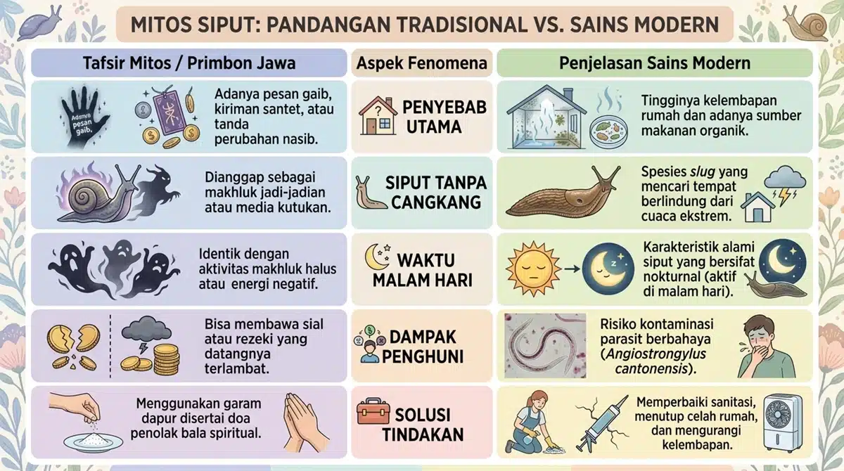 Menguak 17 Arti Siput Masuk Rumah dari Primbon Jawa, Sains hingga Hukum Syariat 2 menguak 17 arti siput masuk rumah dari primbon 1